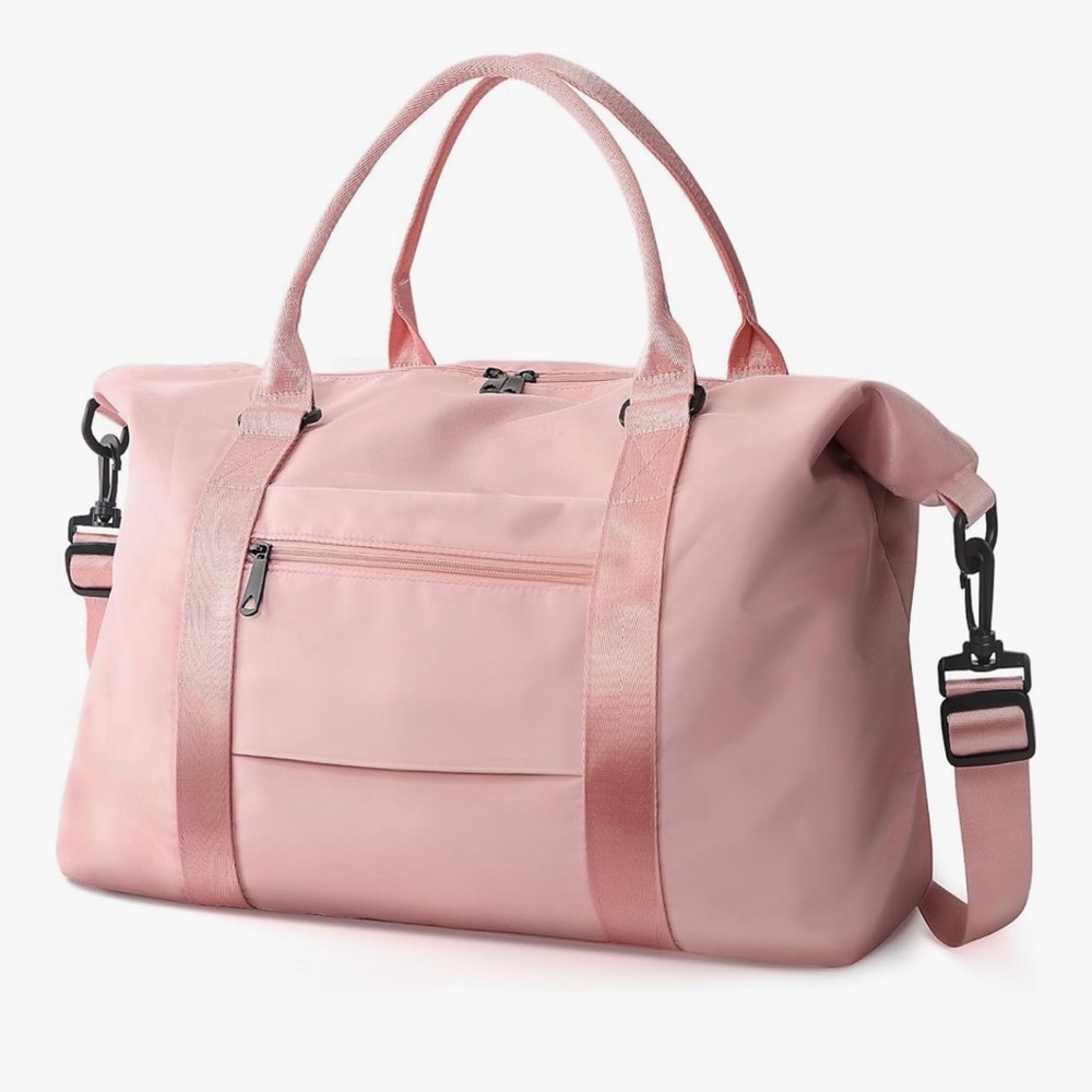 Pink Travel Duffel Bag